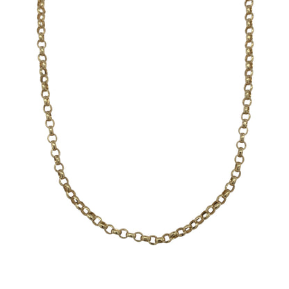 9ct Gold 22" Belcher Chain