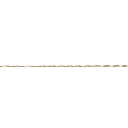 9ct Gold 24" Hollow Singapore Chain
