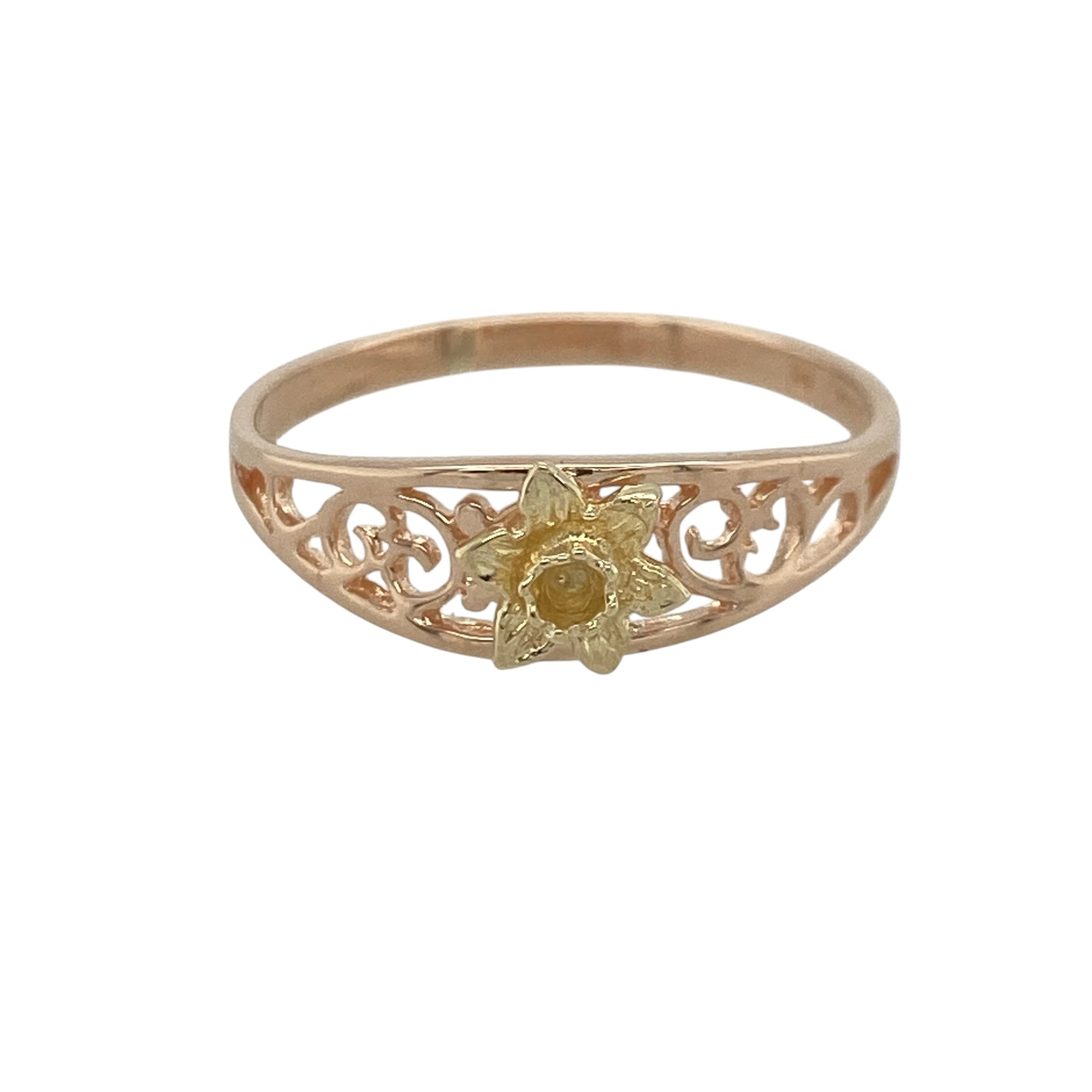 9ct Gold Clogau Daffodil Ring