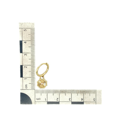 9ct Gold & Diamond Clogau Bore Da Drop Earrings