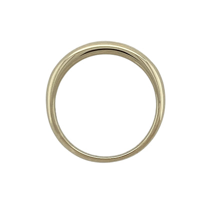 9ct Gold & Diamond Band Ring