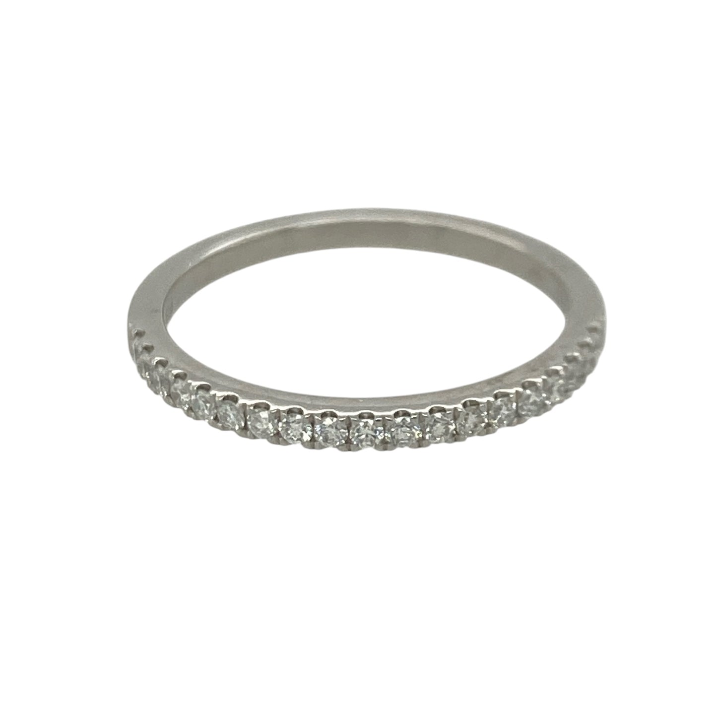Platinum & Diamond Band Ring