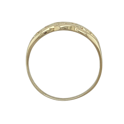 9ct Gold Celtic Knot Band Ring