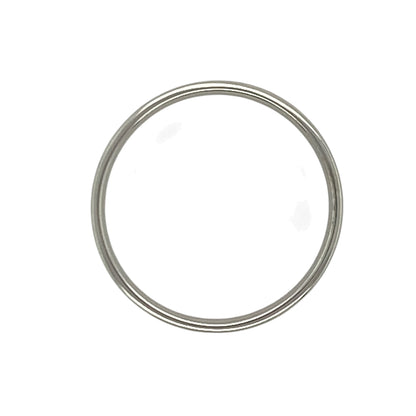 9ct White Gold 3mm Wedding Band Ring
