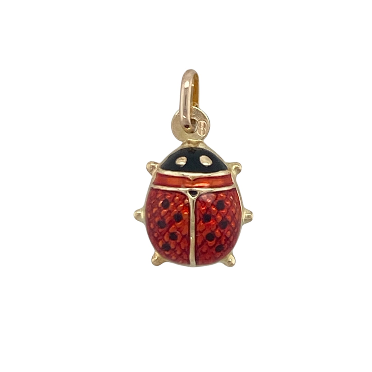 9ct Gold Ladybird Pendant