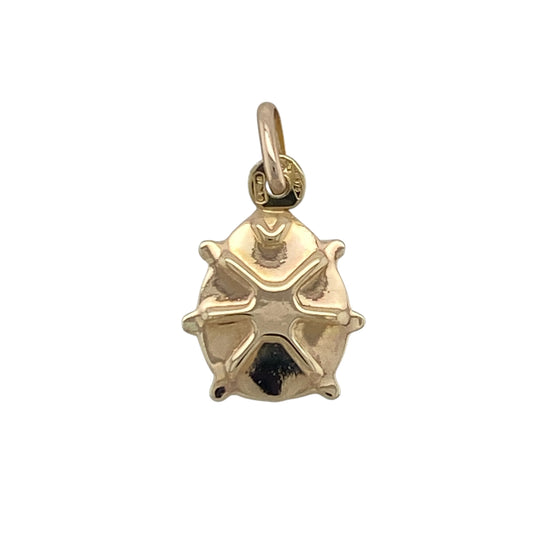Add a touch of charm and playful colour to your jewellery collection with this pre-owned 9ct yellow gold red enamel ladybird pendant, featuring a delightful nature-inspired design with timeless everyday appeal—perfect for gifting, collectors, or animal lovers.

Design: The pendant is beautifully crafted in the shape of a ladybird, featuring vibrant red enamel detailing that brings the design to life. The charming styling and colourful finish create an eye-catching piece full of character and personality.