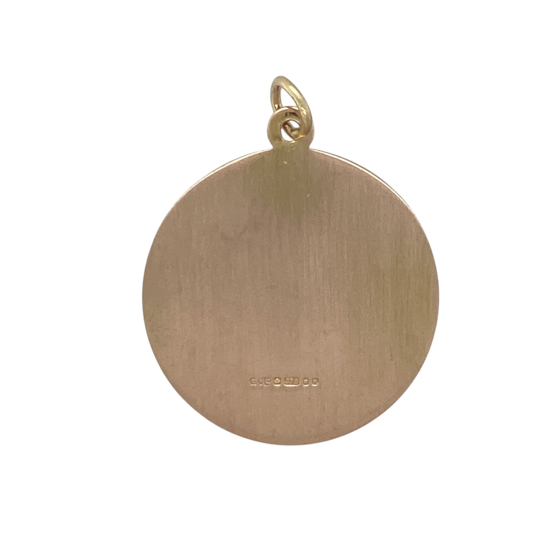 Add meaningful symbolism and timeless style to your jewellery collection with this pre-owned 9ct yellow gold St Christopher pendant, featuring a classic protective design with enduring everyday appeal—perfect for gifting, travellers, or personal wear.

Design: The pendant features a traditional St Christopher design with detailed craftsmanship, creating a timeless and meaningful piece that can be worn and treasured for years to come.