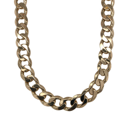 9ct Gold 20" Curb Chain