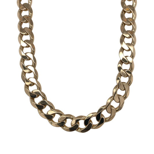 9ct Gold 20" Curb Chain