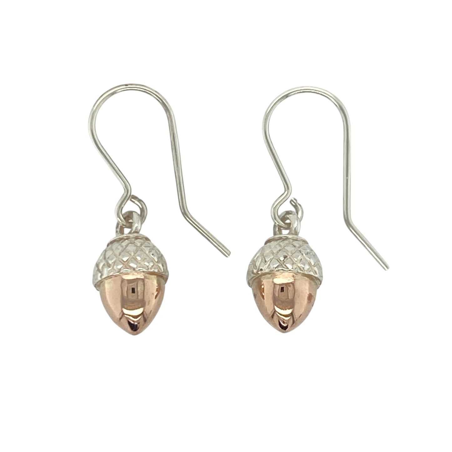 925 Silver Clogau Acorn Drop Earrings