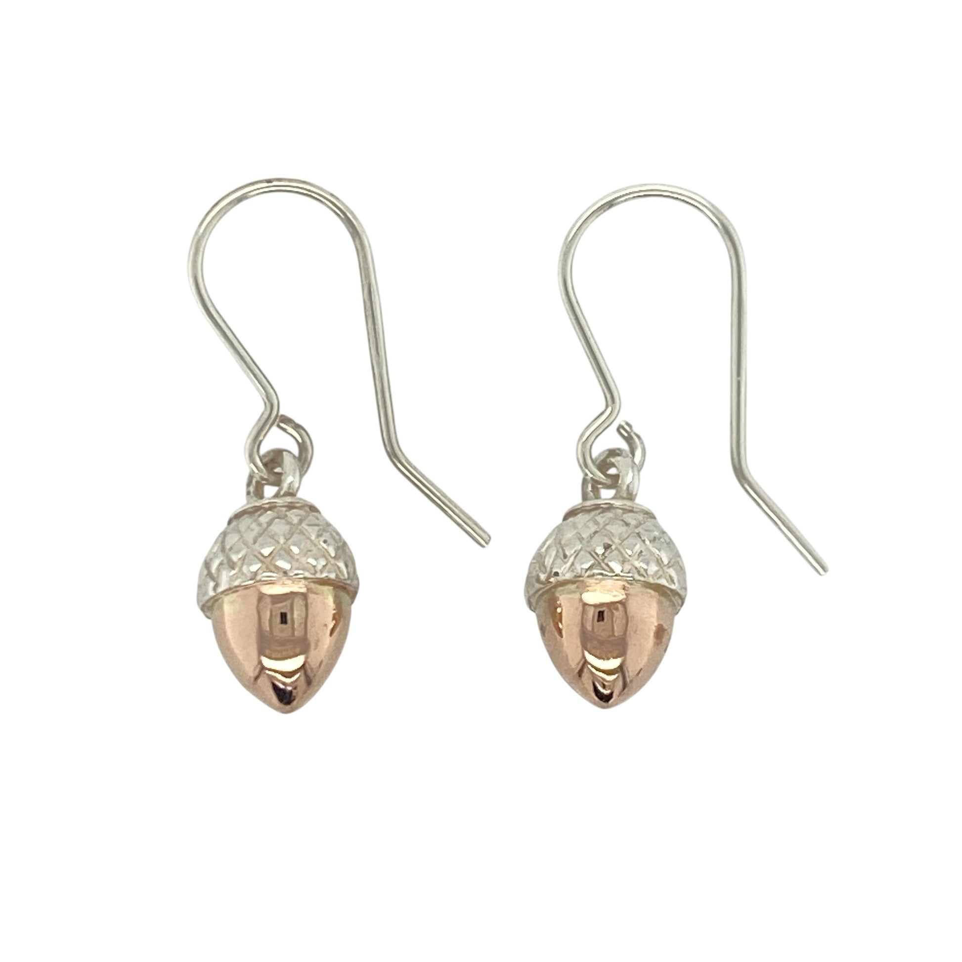 925 Silver Clogau Acorn Drop Earrings
