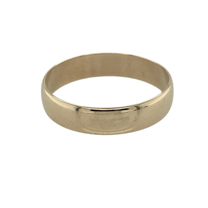 9ct Gold 5mm Wedding Band Ring