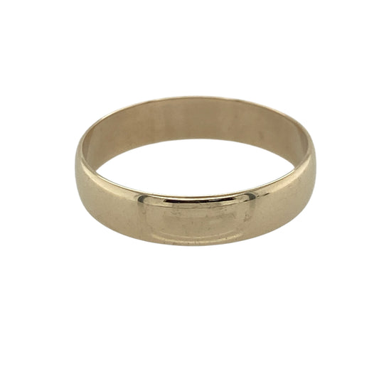 9ct Gold 5mm Wedding Band Ring