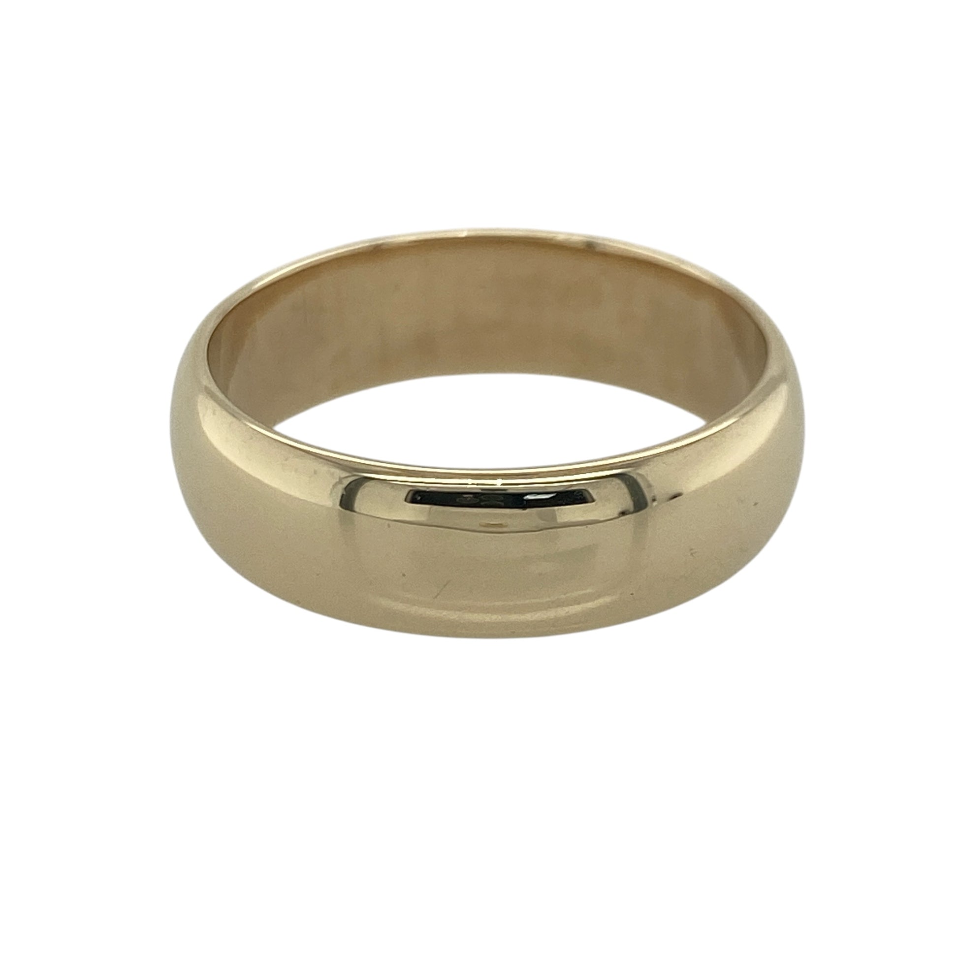 9ct Gold 7mm Wedding Band Ring