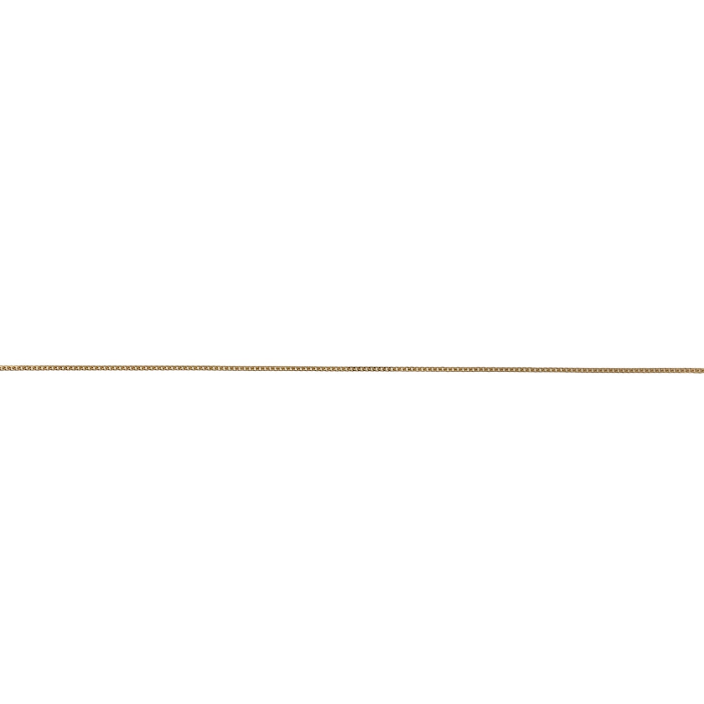 9ct Gold 16" Curb Chain