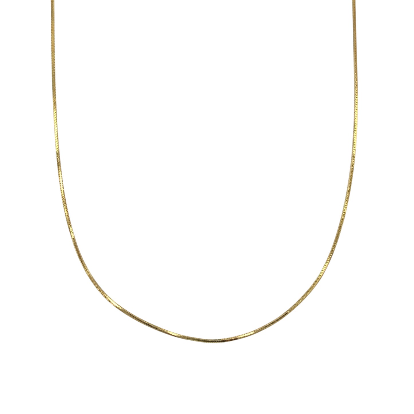 14ct Gold 18" Snake Chain