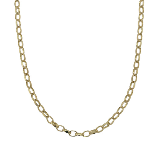 9ct Gold 20" Belcher Chain