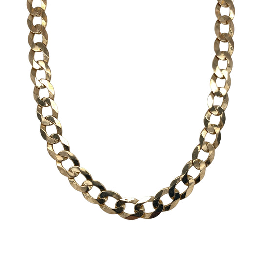 9ct Gold 20" Curb Chain