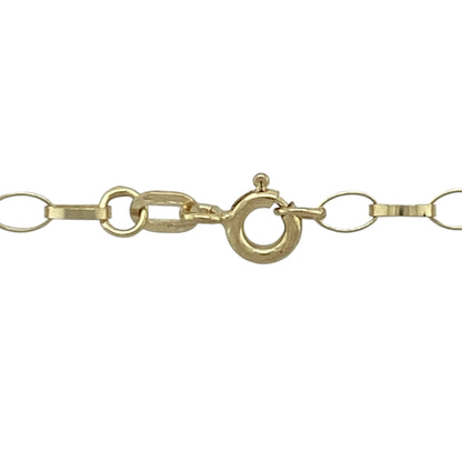 Add timeless style and everyday versatility to your jewellery collection with this pre-owned 9ct yellow gold belcher chain necklace, featuring a classic design with enduring appeal—perfect for wearing alone, layering, or pairing with a favourite pendant.

Design: The chain features traditional belcher links measuring approximately 2.5mm wide, creating a balanced and attractive appearance. The uniform rounded links offer a timeless look that complements both contemporary and classic jewellery styles.