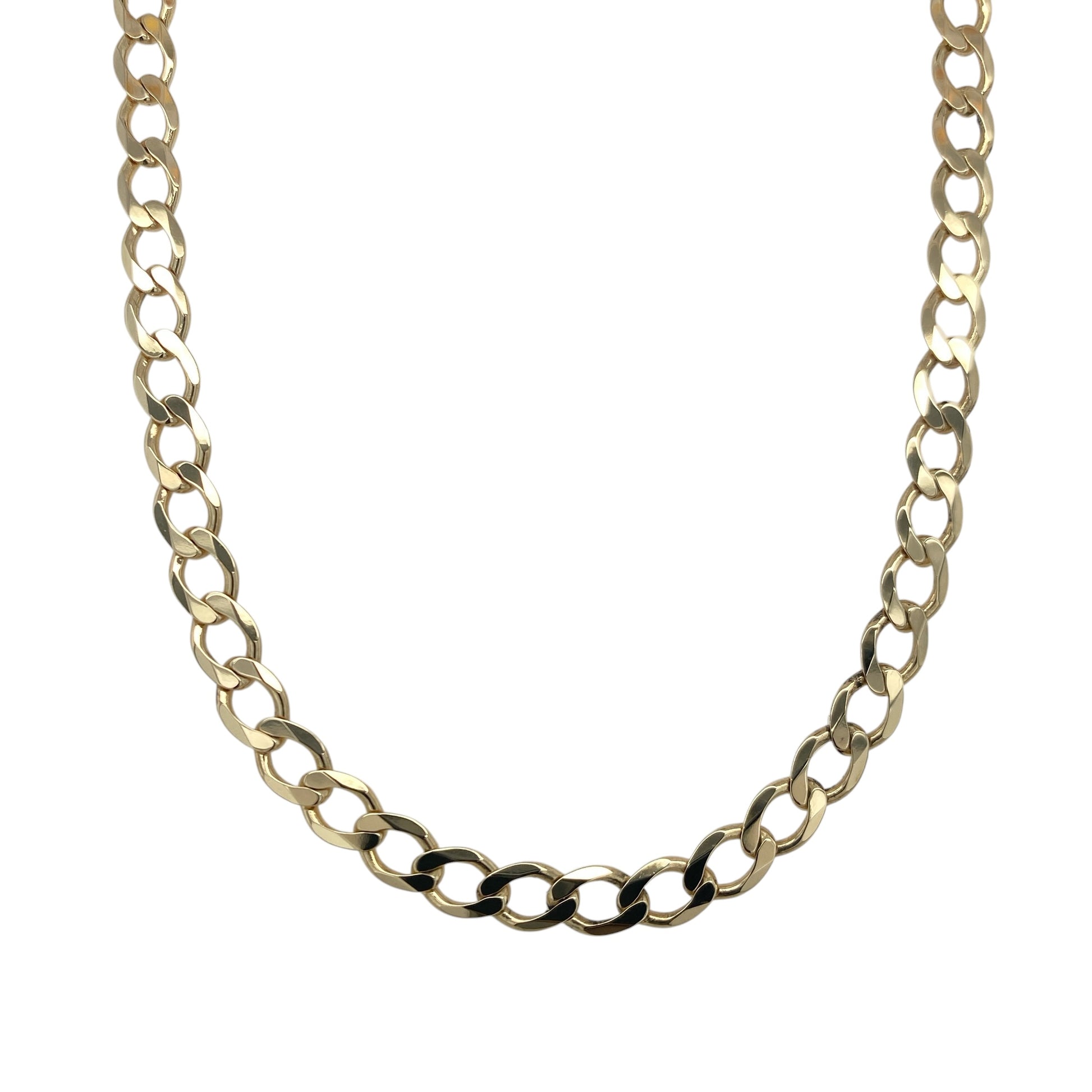 9ct Gold 22" Curb Chain
