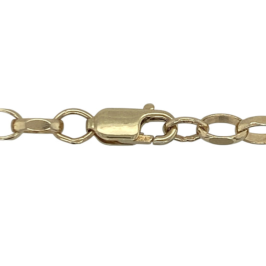 Add timeless style and impressive presence to your jewellery collection with this pre-owned 9ct yellow gold belcher chain necklace, featuring a substantial design with enduring appeal—perfect for wearing alone as a statement piece or pairing with a favourite pendant.

Design: The chain features classic belcher links measuring approximately 4mm wide, creating a bold yet versatile appearance. The uniform rounded links offer a timeless look that complements both contemporary and traditional jewellery styles.