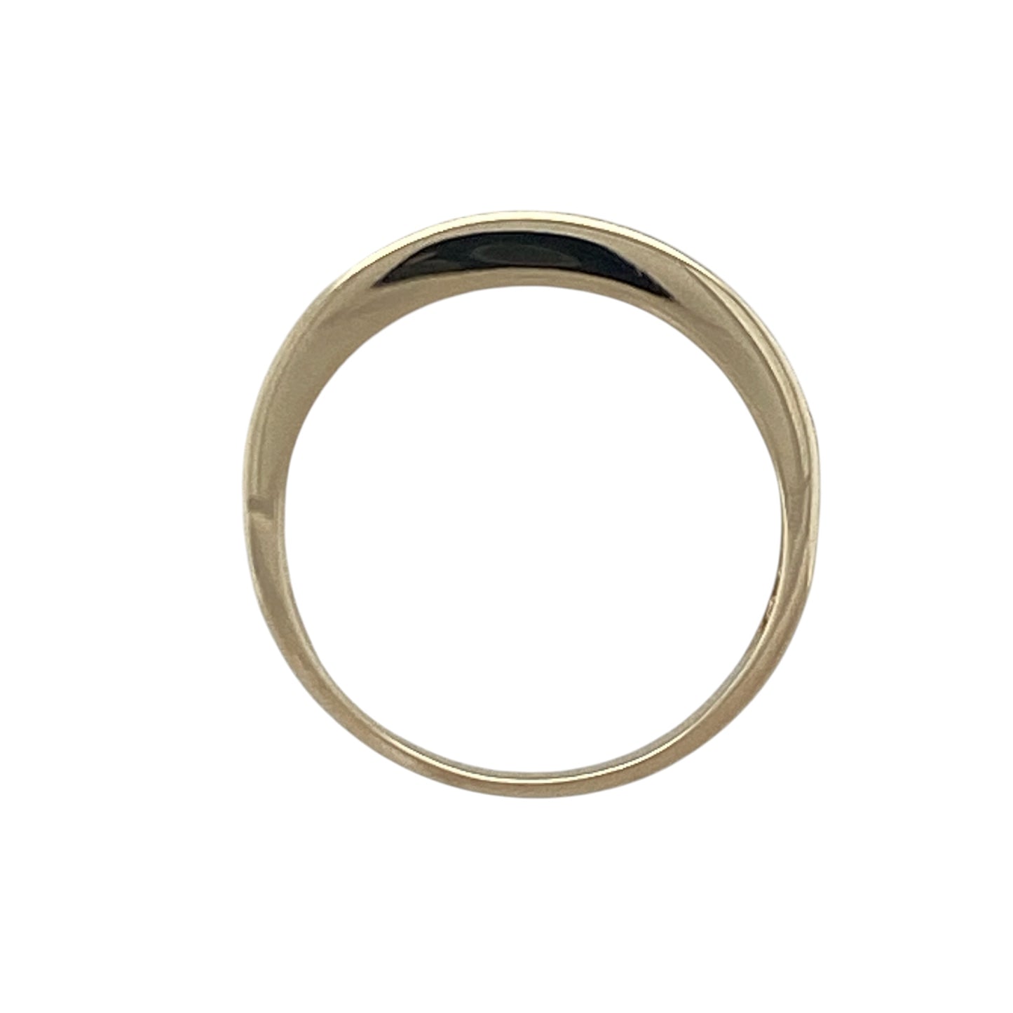 9ct Gold & Diamond Band Ring