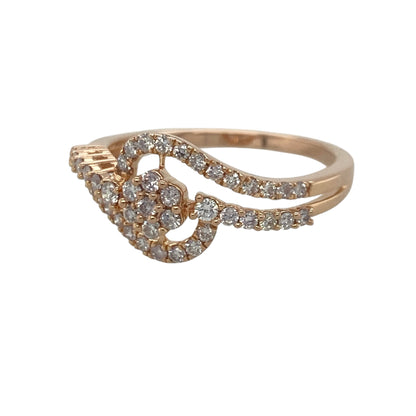 Add romantic elegance and timeless sparkle to your jewellery collection with this pre-owned 18ct rose gold diamond flower cluster wrap over ring, featuring a beautifully feminine design with luxurious everyday appeal—perfect for special occasions, gifting, or refined daily wear.

Design: The ring showcases a graceful wrap over design adorned with a sparkling flower cluster, creating an elegant and eye-catching focal point.