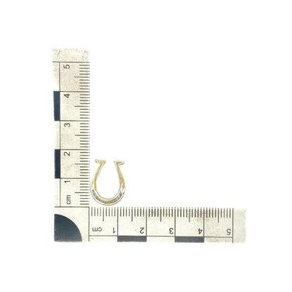 9ct Gold & Diamond Horseshoe Pendant