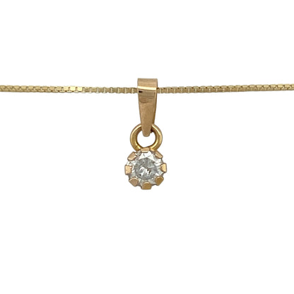 Add timeless elegance and exceptional sparkle to your jewellery collection with this pre-owned 18ct yellow gold diamond solitaire pendant necklace, featuring a classic design with luxurious everyday appeal—perfect for special occasions, gifting, or treasured daily wear.

Design: The necklace features a stunning diamond solitaire pendant measuring approximately 1.5cm in length including the bail.