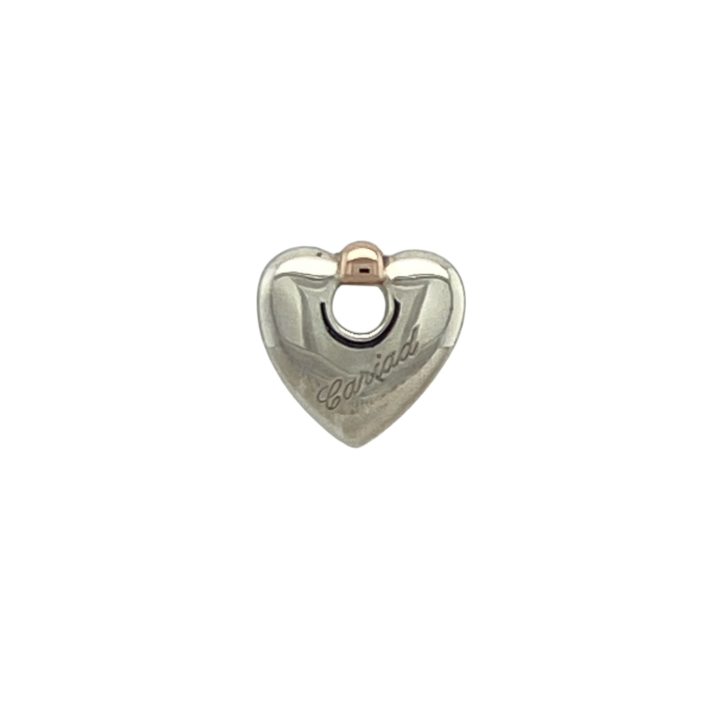 925 Silver Clogau Cariad Heart Charm