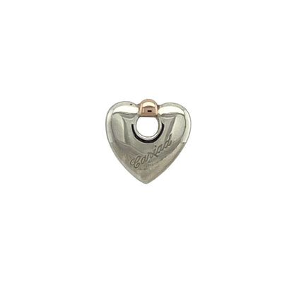 925 Silver Clogau Cariad Heart Charm