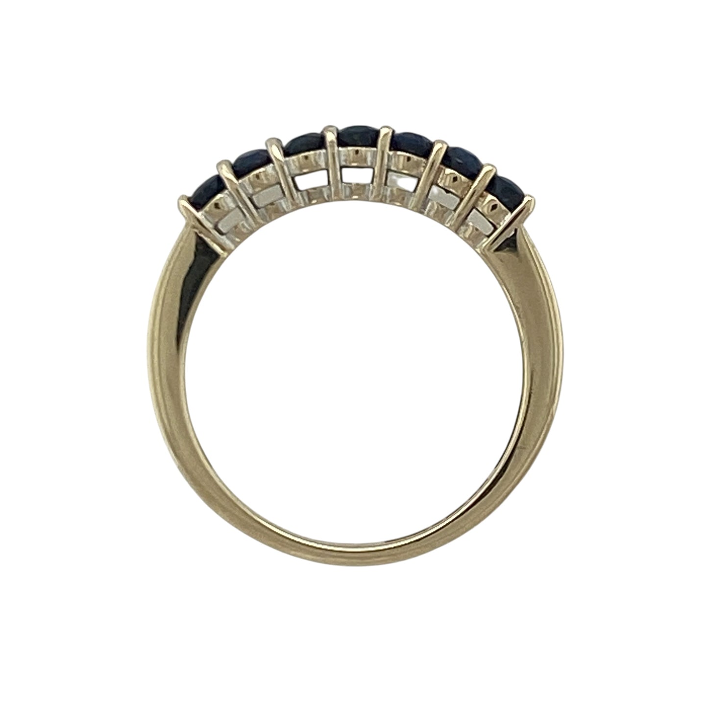 9ct Gold & Sapphire Band Ring