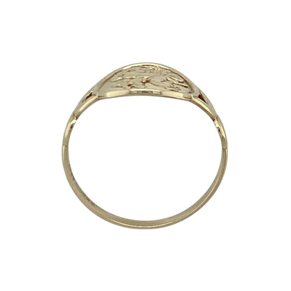 9ct Gold George and the Dragon Ring