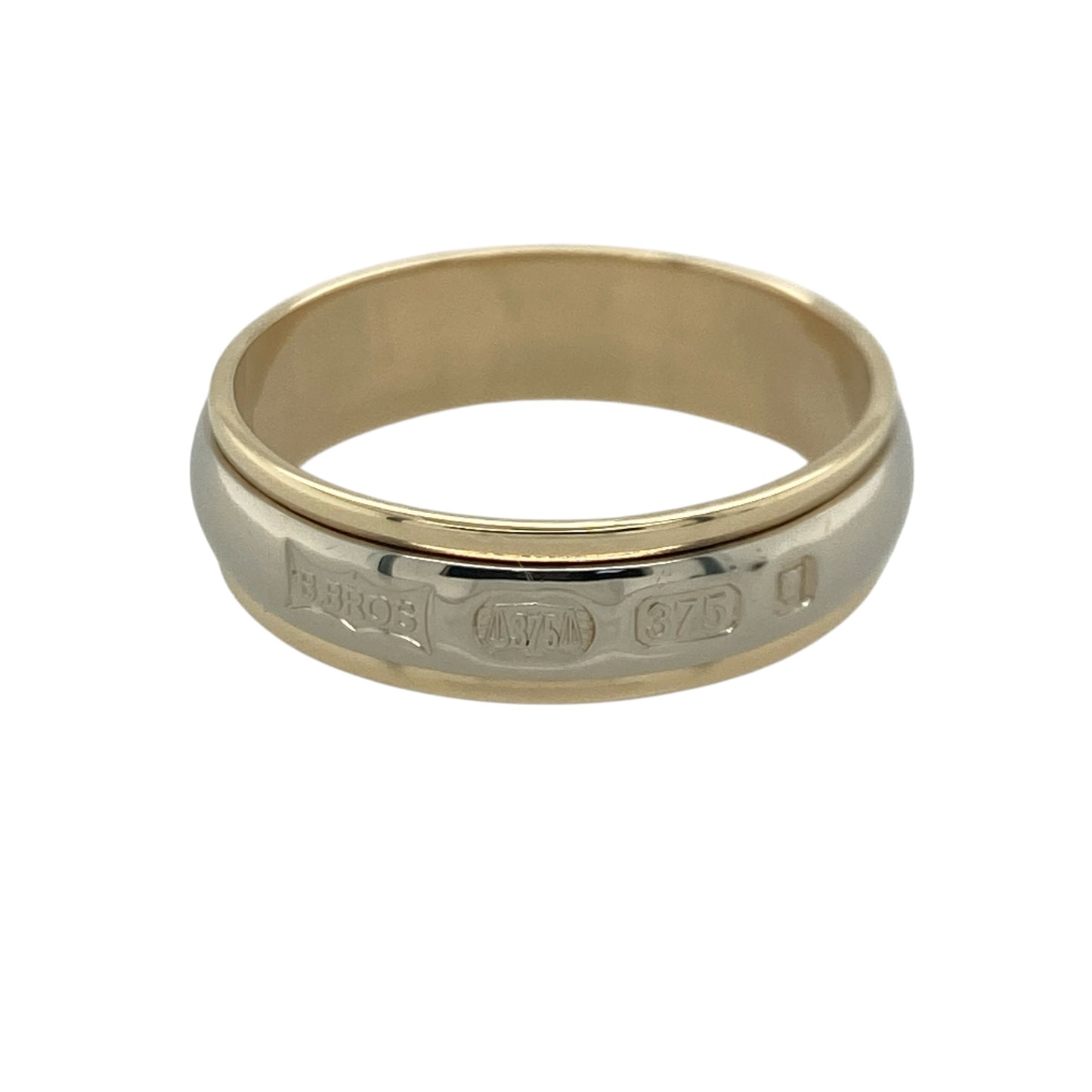 9ct Gold Hallmarked Band Ring