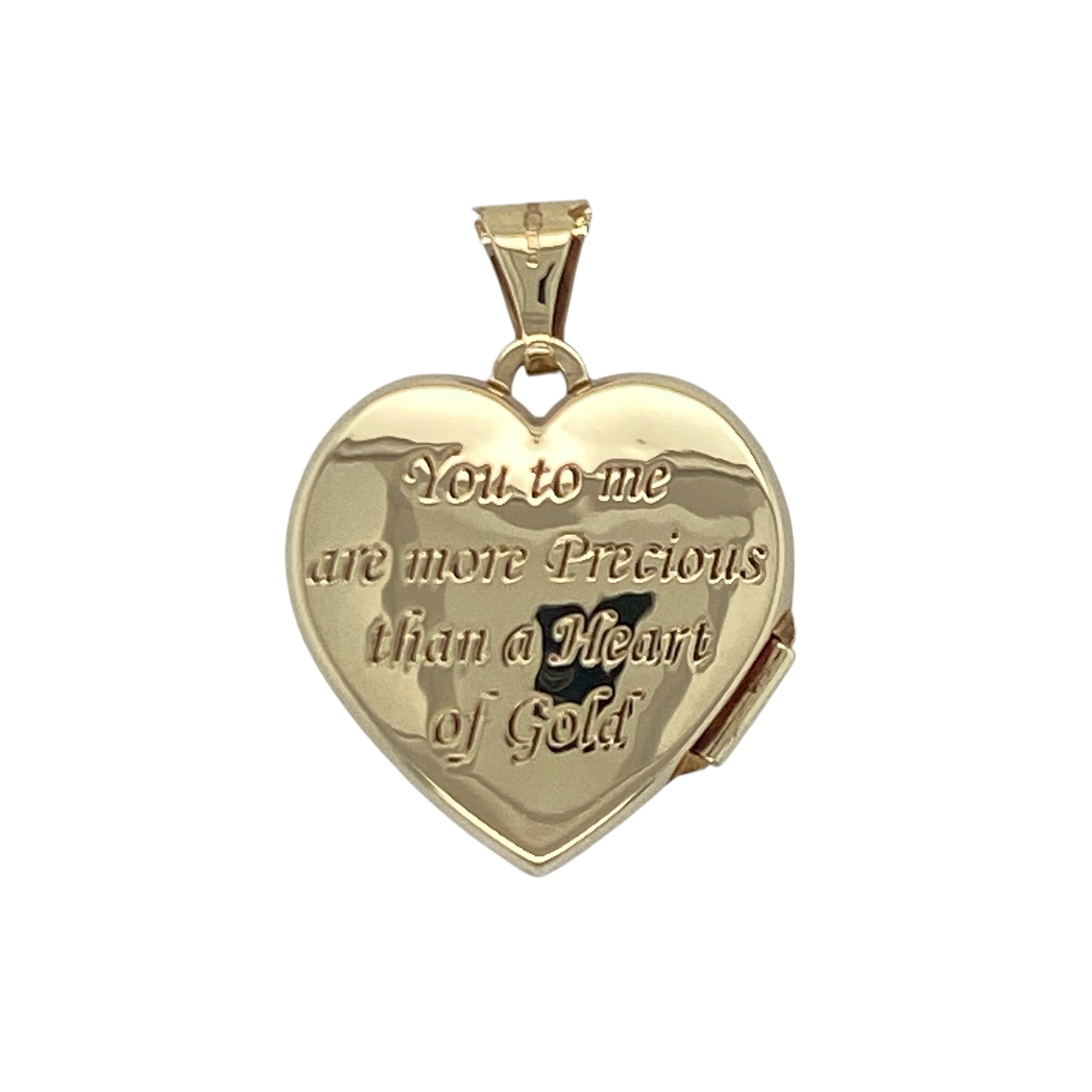 Add a touch of Celtic heritage and heartfelt sentiment to your jewellery collection with this pre-owned 9ct yellow gold heart Celtic knot locket, featuring a meaningful design with timeless everyday appeal—perfect for gifting, keepsakes, or treasured personal wear.

Design: The locket is beautifully crafted in a heart shape and adorned with an intricate Celtic knot design, combining two enduring symbols of love and eternity.