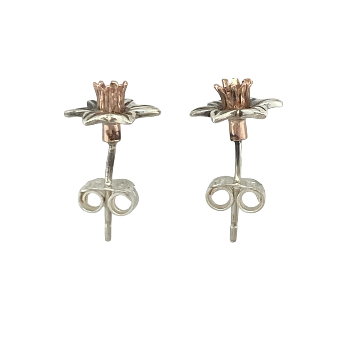 925 Silver Clogau Daffodil Stud Earrings