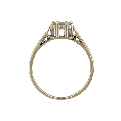 9ct Gold & Diamond Cluster Ring