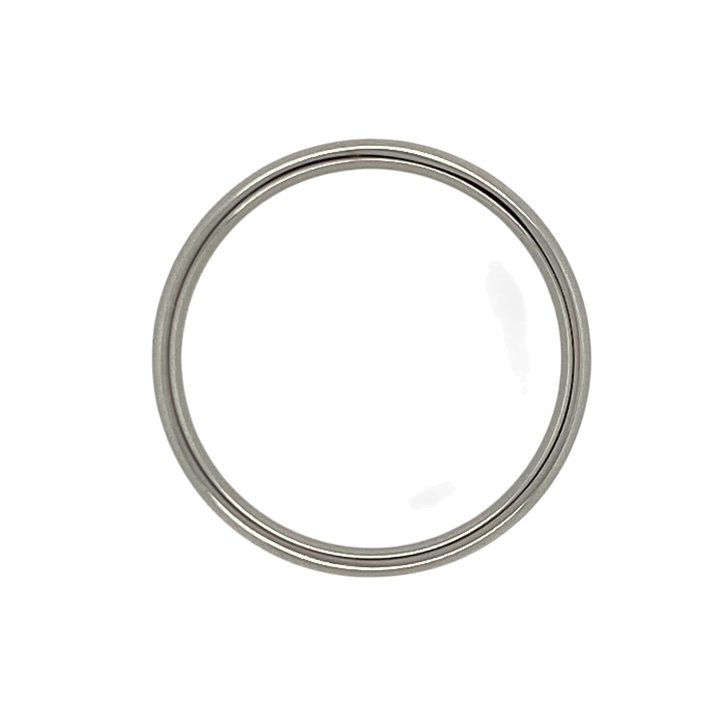 18ct White Gold 3mm Wedding Band Ring