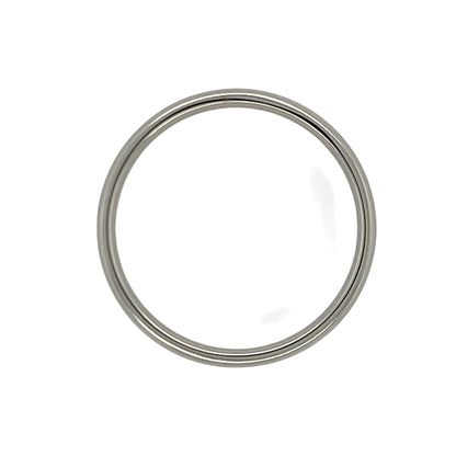 18ct White Gold 3mm Wedding Band Ring