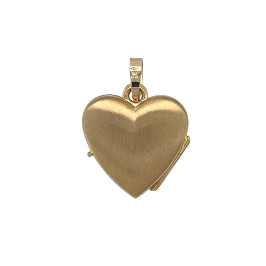 Add a touch of romance and timeless sentiment to your jewellery collection with this pre-owned 9ct yellow gold flower patterned heart locket, featuring a beautifully detailed design with meaningful everyday appeal—perfect for gifting, keepsakes, or treasured personal wear.

Design: The locket is crafted in a classic heart shape and adorned with an elegant floral pattern, creating a charming and feminine appearance.