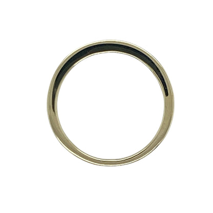 9ct Gold & Diamond Band Ring