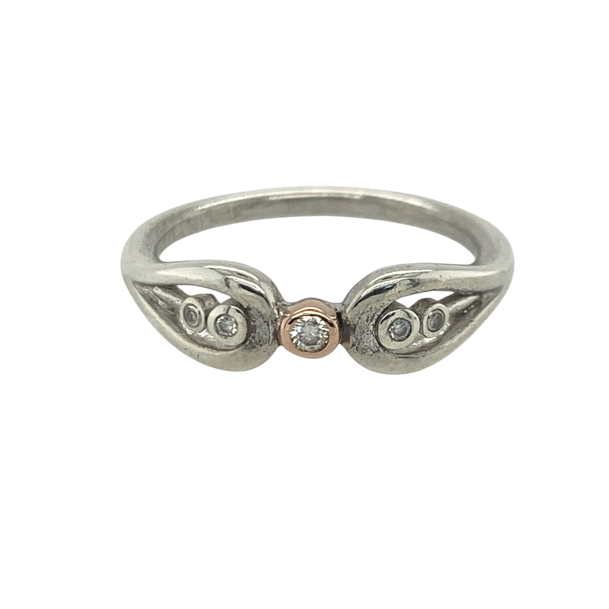 925 Silver & Diamond Clogau Royal Crown Ring