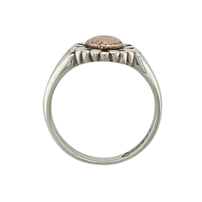 925 Silver Clogau Sunflower Ring