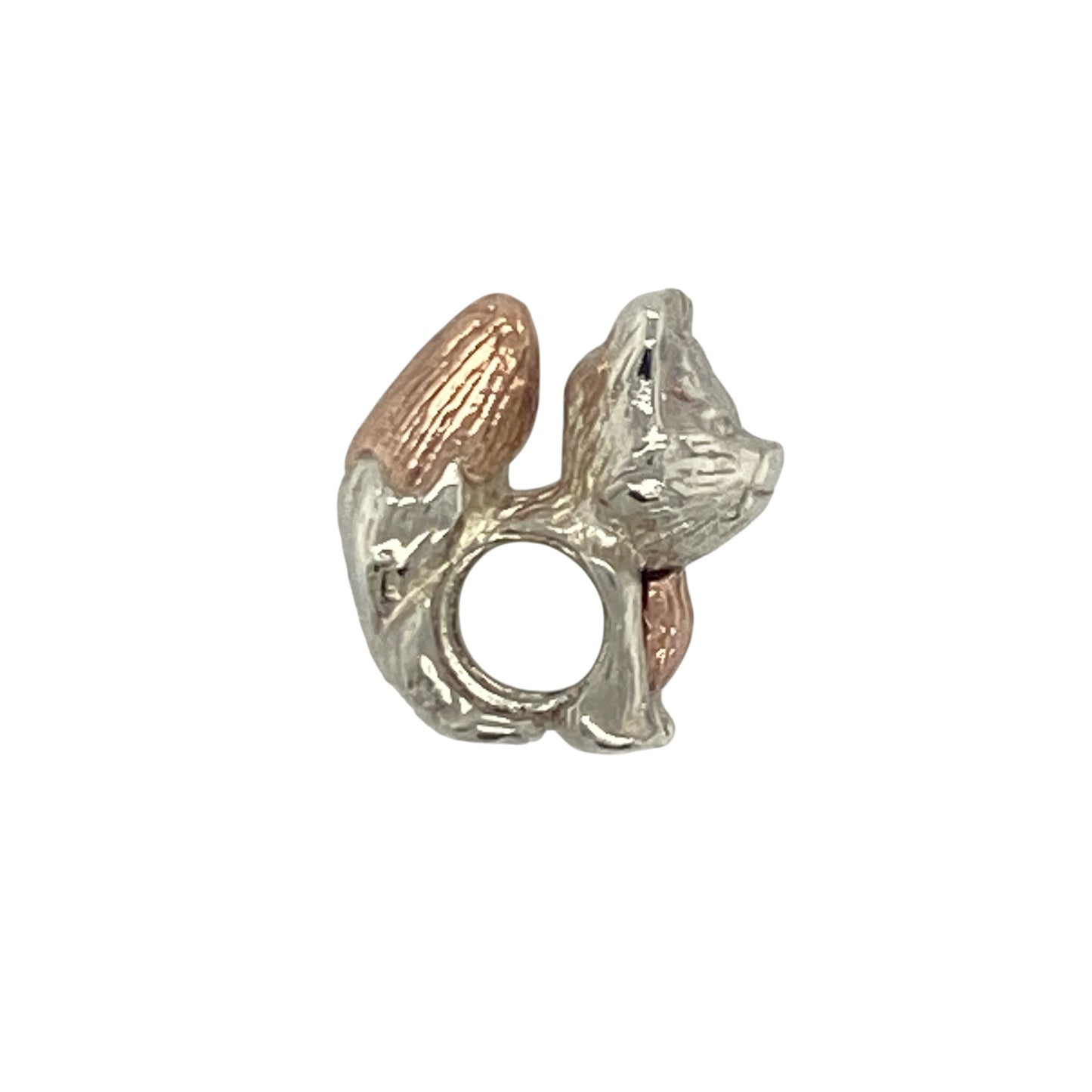 Add a touch of charm and countryside character to your jewellery collection with this pre-owned sterling silver and 9ct rose gold Clogau Fox charm, featuring a beautifully detailed design with timeless appeal—perfect for gifting, collecting, or adding a distinctive touch to your favourite charm bracelet or necklace.

Design: The charm showcases a finely crafted fox motif, capturing the elegance and intelligence associated with this much-loved animal.