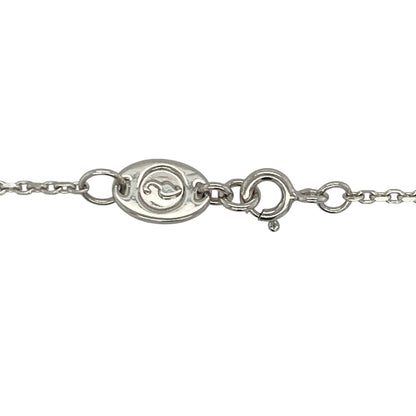 925 Silver Clogau Tree of Life Bar 17" Necklace