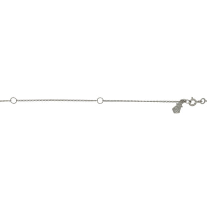 925 Silver & Blue Topaz Clogau Kensington Lovestory 18" - 22" Necklace