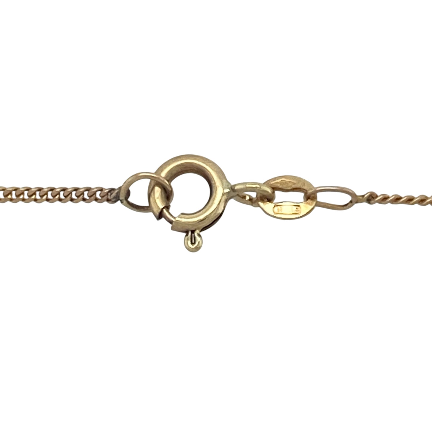 9ct Gold Diamond & Tanzanite Star 18" Necklace