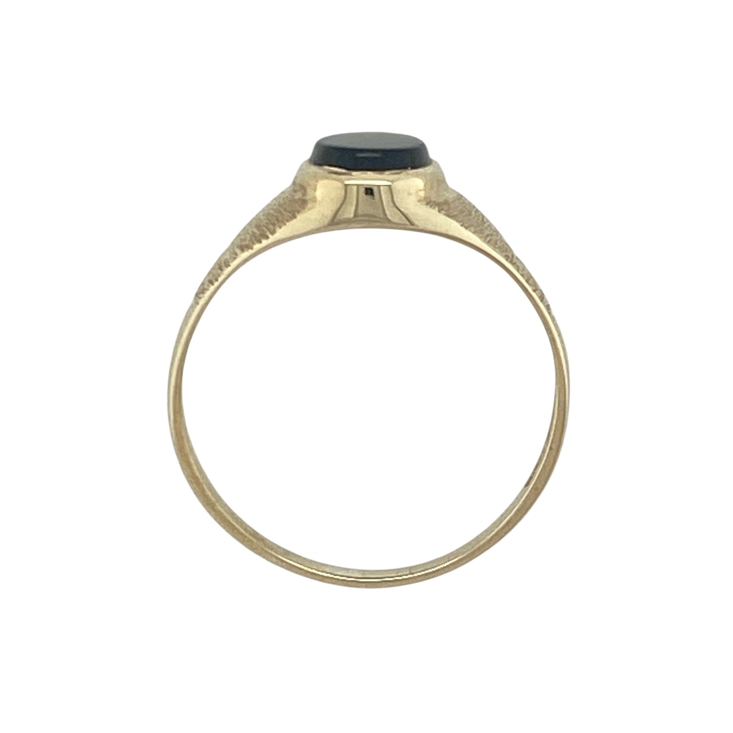 9ct Gold & Onyx Oval Signet Ring