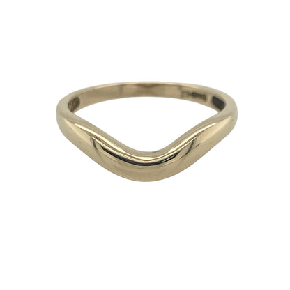 9ct Gold Wishbone Ring