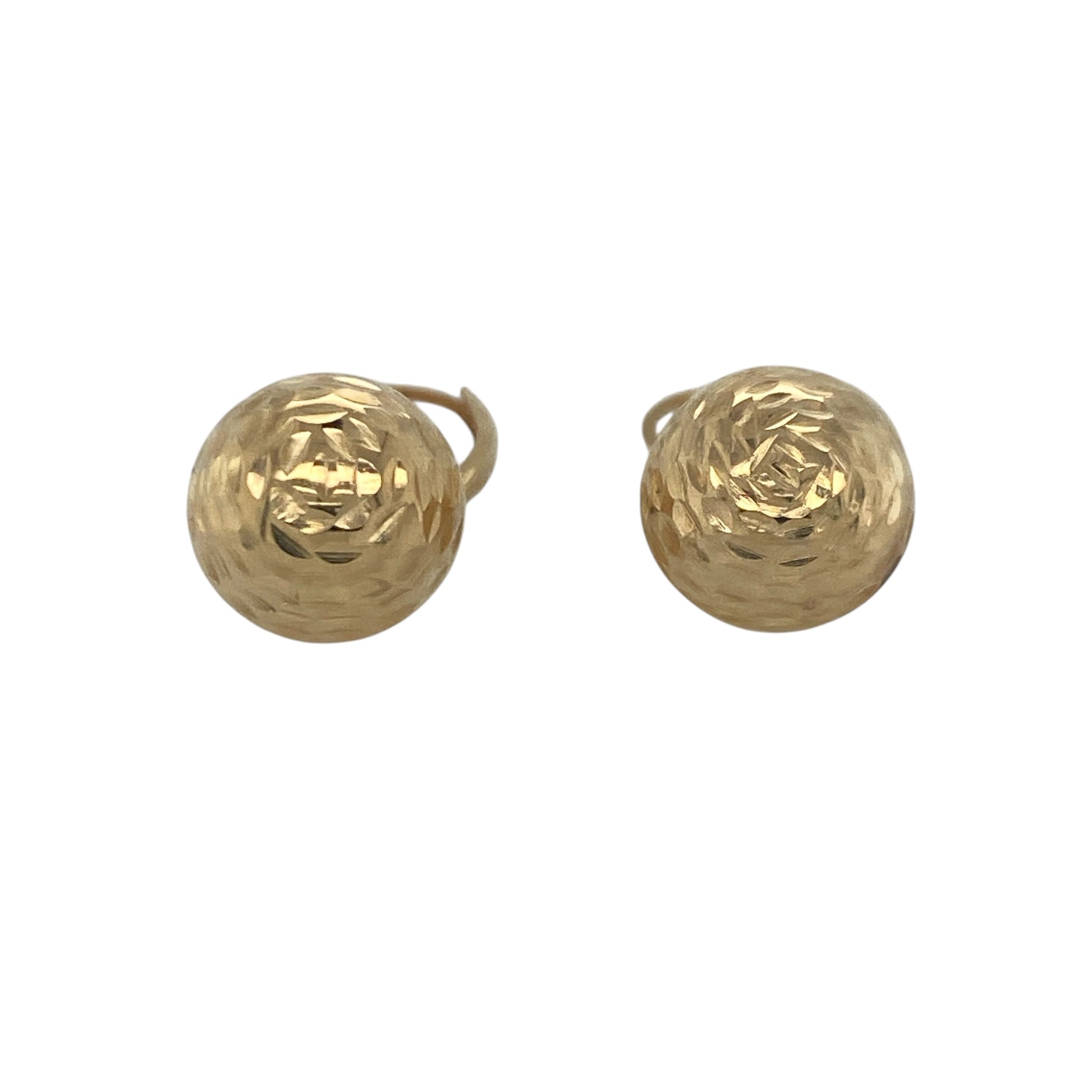 Add a touch of shimmering elegance to your jewellery collection with these pre-owned 9ct yellow gold textured sparkle ball drop earrings, featuring a classic design with eye-catching movement and timeless appeal—perfect for everyday wear, special occasions, or gifting.

Design: The earrings feature beautifully textured sparkle ball drops that catch and reflect the light from every angle, creating a dazzling and elegant effect.